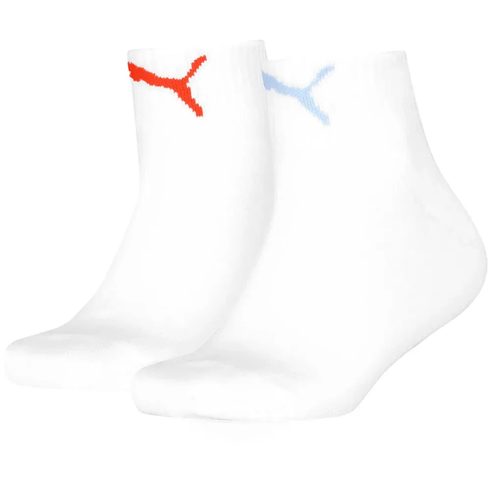 Детские носки для мальчиков с принтом Logo Stacking Puma, White