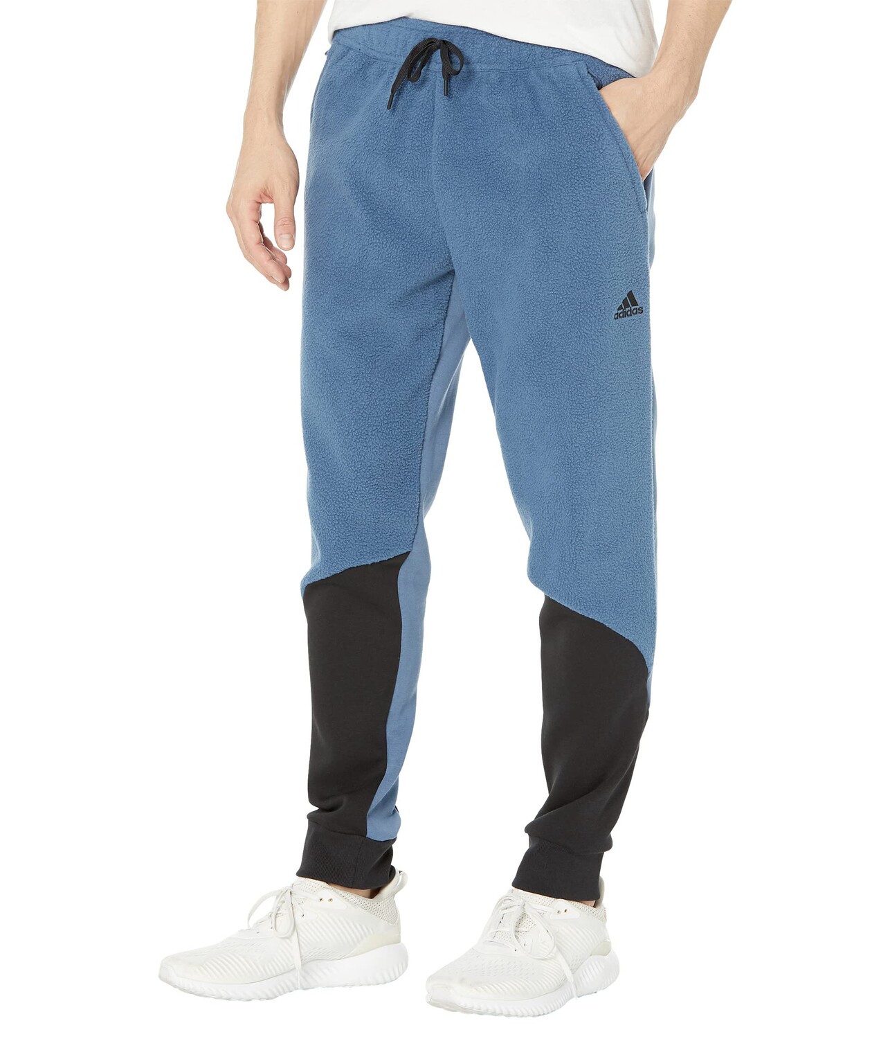 

Брюки adidas, Color-Block Sherpafleece Pants, Синий, Брюки adidas, Color-Block Sherpafleece Pants