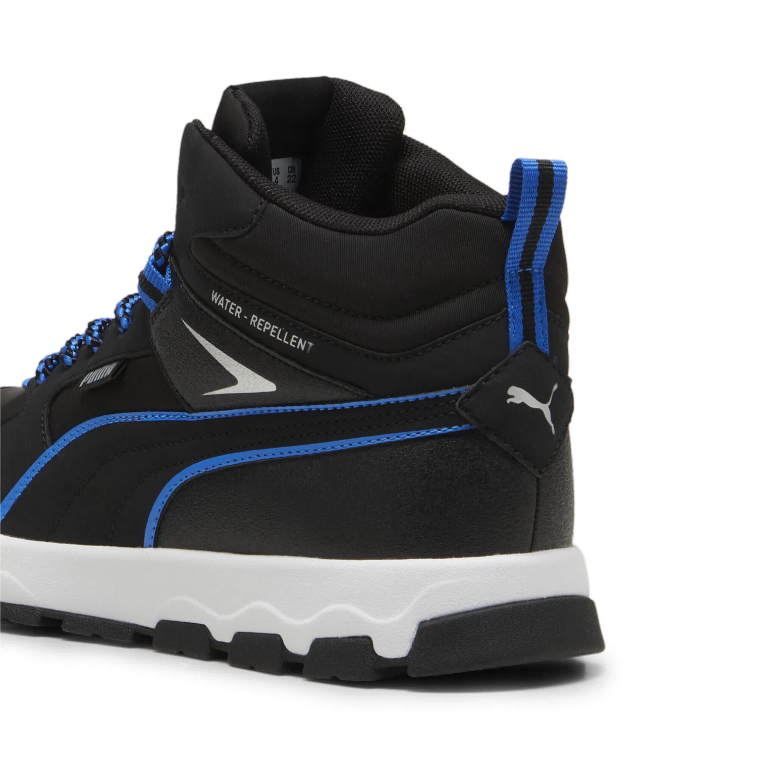 Детские кроссовки с водонепроницаемым верхом Evolve Trail Puma, Schwarz Blau — фото 2