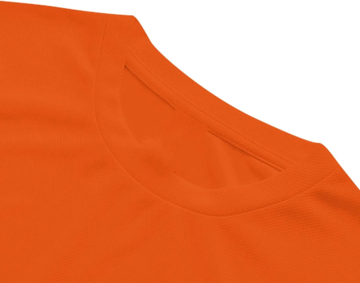 Мужская футболка с длинным рукавом crew neck для тренировок, Orange — фото 3