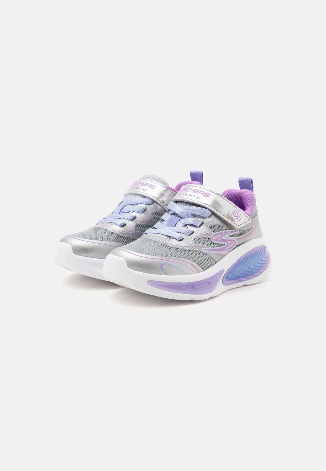 Cosmic glow 2.0 - кроссовки Skechers, Silver-Coloured/Multi-Coloured — фото 2