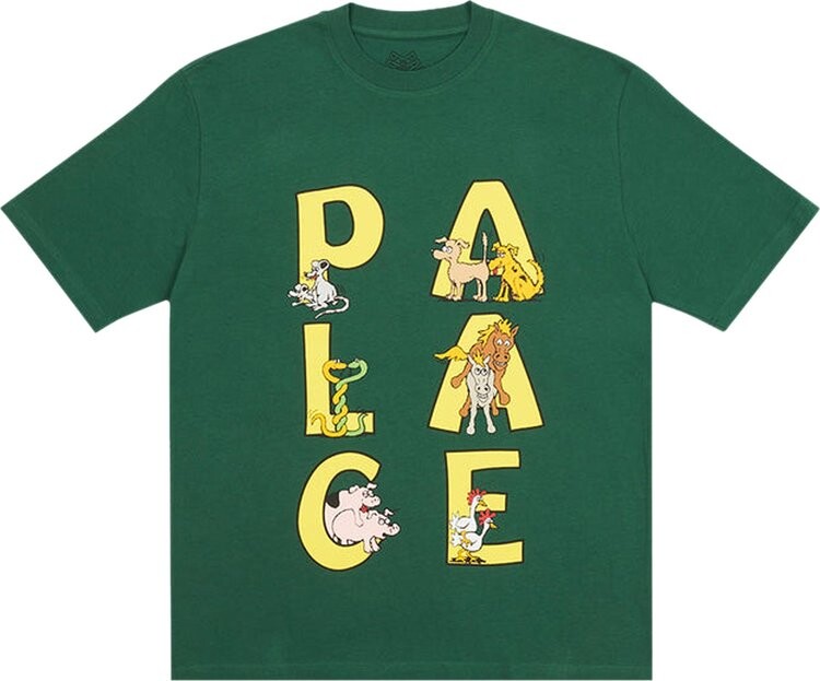 

Футболка Palace Session T-Shirt 'Green', зеленый