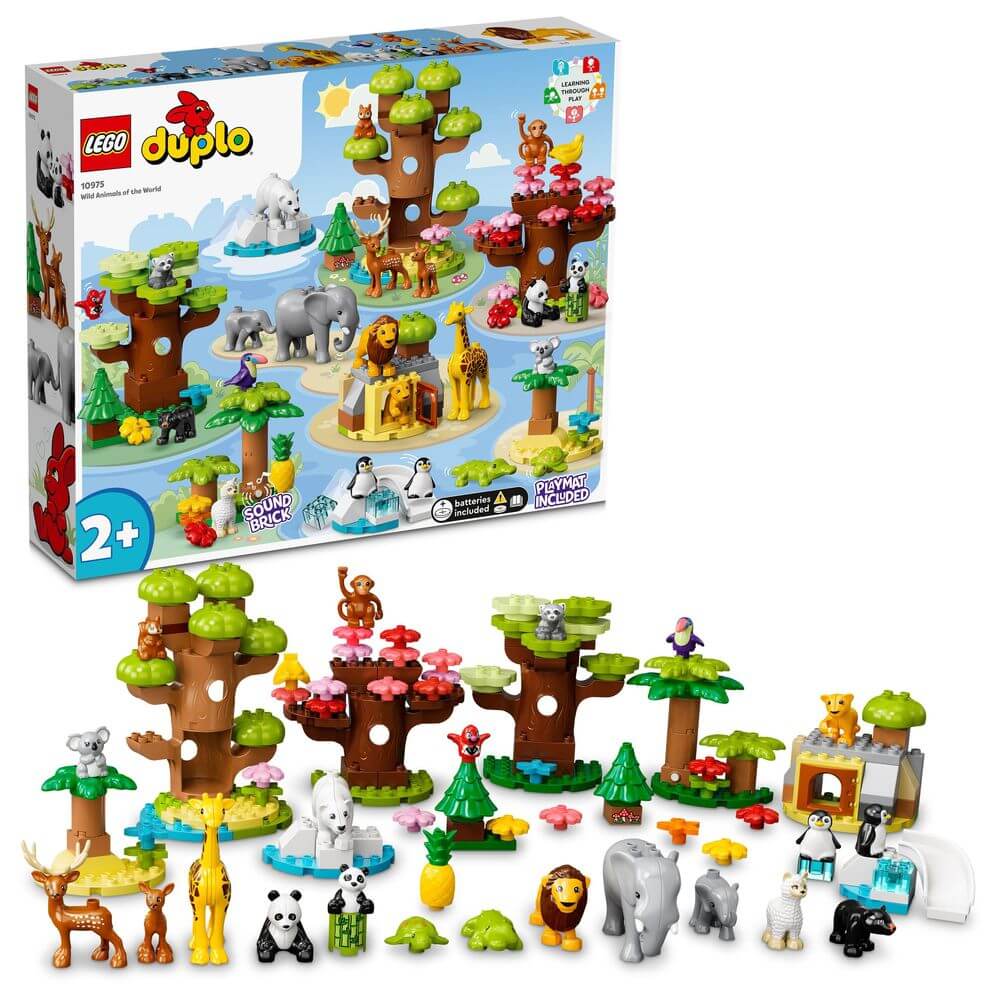 Конструктор Lego Duplo Wild Animals Of The World 142 pcs - фото