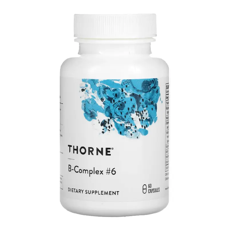 

Комплекс витаминов группы B6 Thorne Research, 60 капсул
