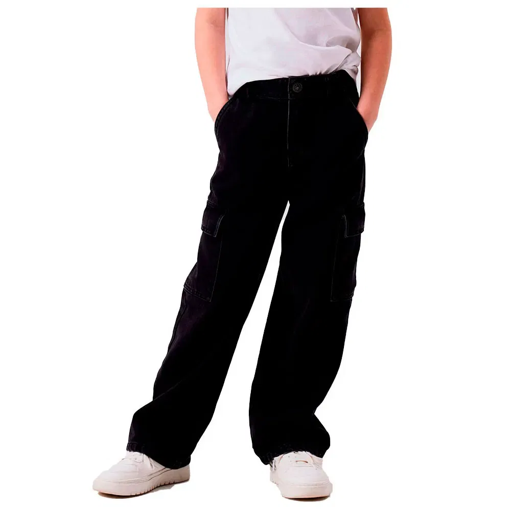 Джинсы карго Rose Wide Cargo Fit Name It, черный