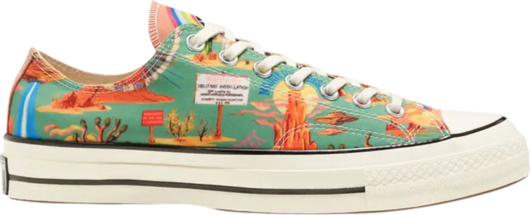 

Кроссовки Converse Chuck 70 Low Twisted Resort - UFO Crash Site, разноцветный