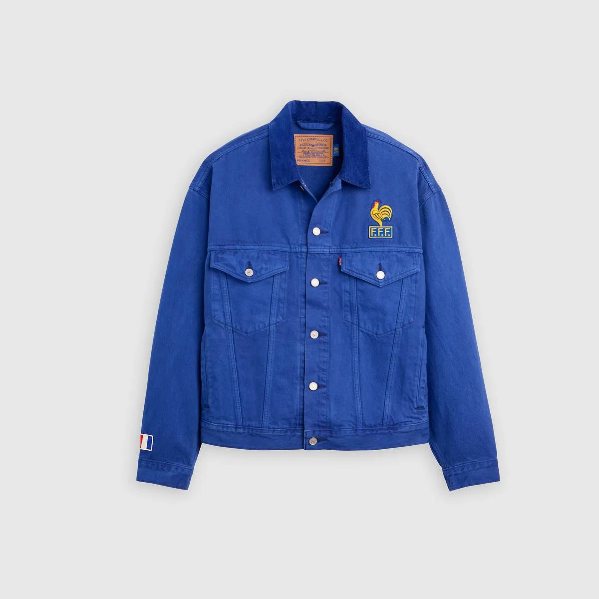 Куртка Levi's France Football Type III, France - Blue