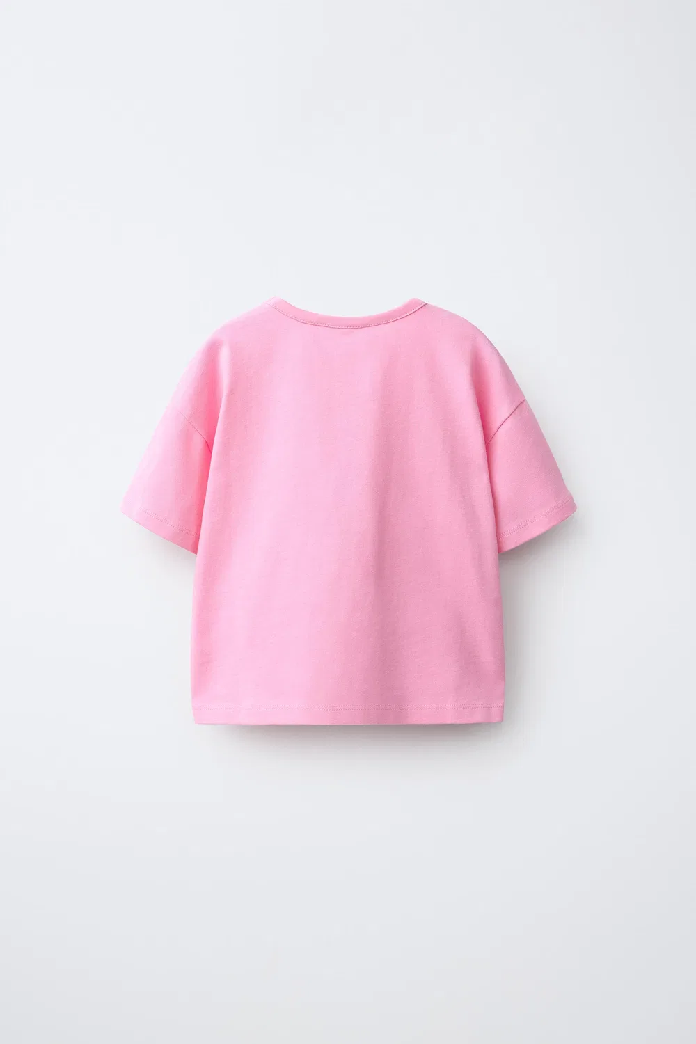 Футболка с бантом ZARA, Bubble gum — фото 2