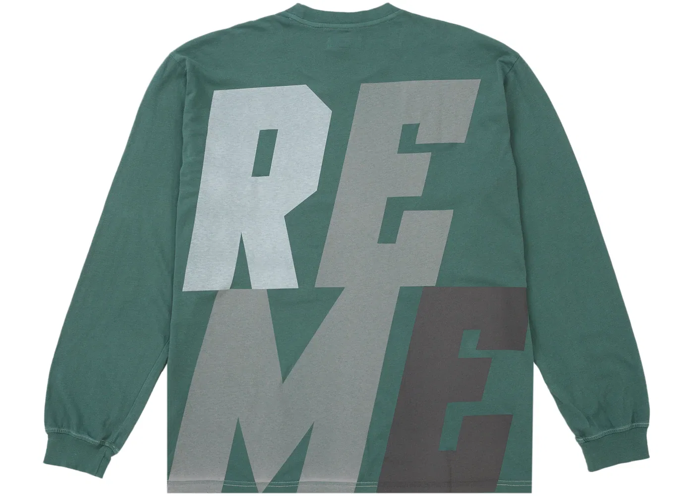 Мужская футболка с длинным рукавом с отражающими элементами Top Supreme, Green — фото 2