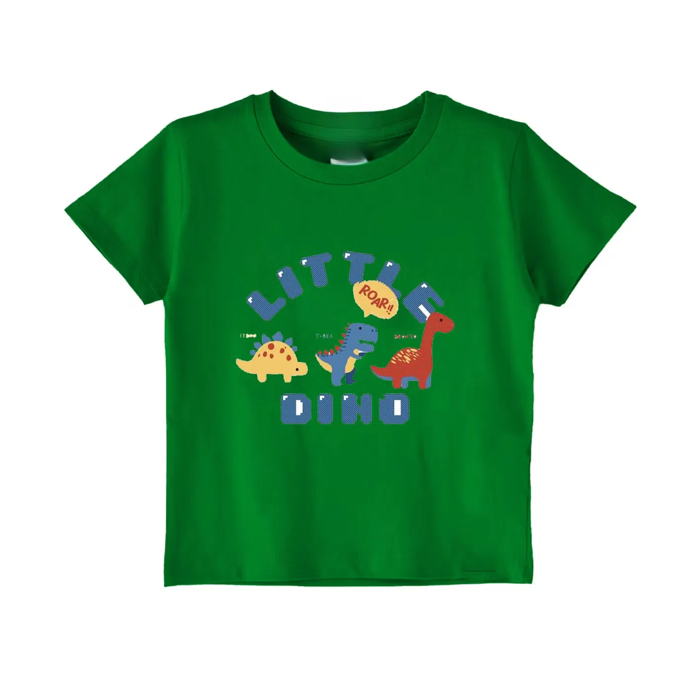 Футболка с принтом динозавров Little Dino Roar Yoo Street, зеленый
