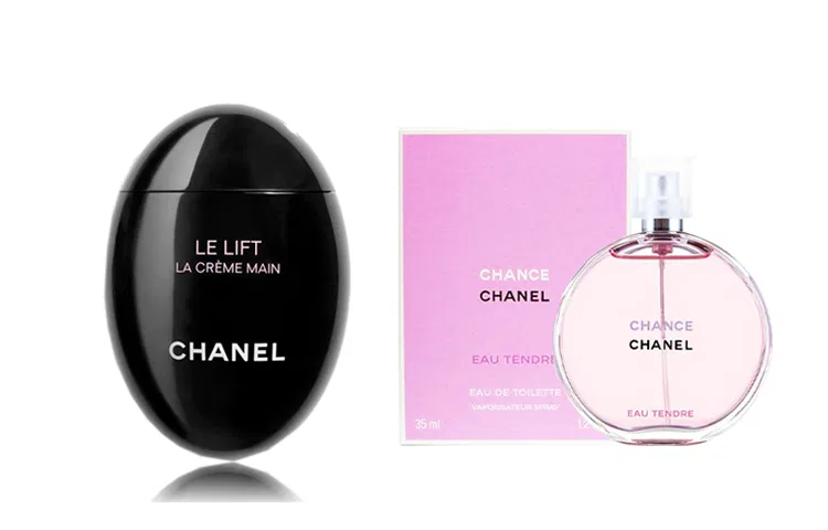 Набор: укрепляющий крем для рук и парфюмерная вода, CHANEL, Black Wisdom Firming Hand Cream 50ml + Encounter Tender Love Perfume EDT 100ml, Black Wisdom — фото 2