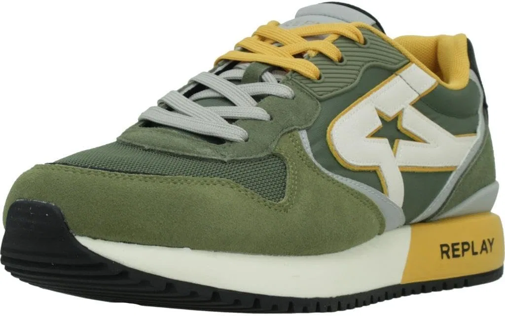 Мужские кроссовки Replay Fiber M Tonal, 1656 Green Yellow