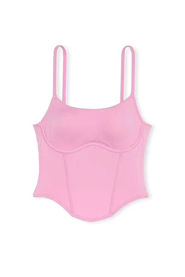 Женское бюстье на тонких бретелях Victoria'S Secret, Moonstone Pink — фото 4