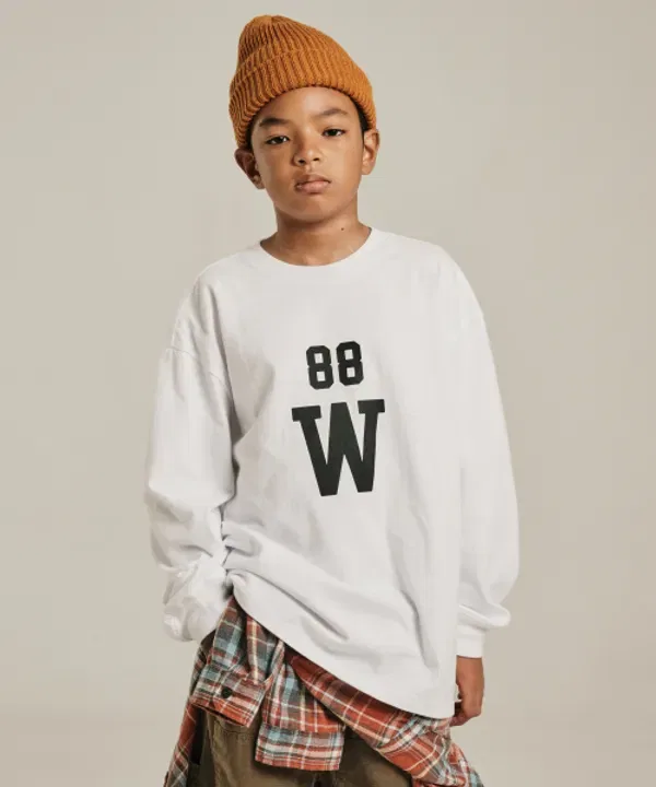 Футболка с длинным рукавом Giant Fit 88, Takeasy Kids, белый