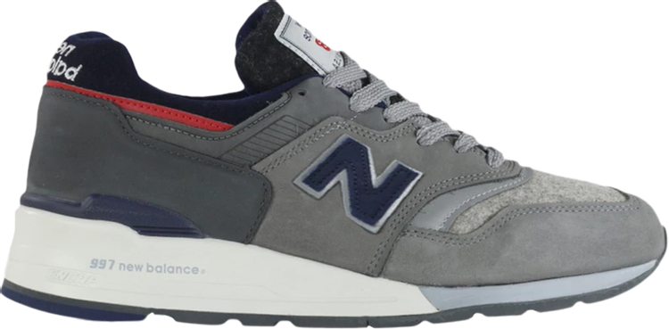 

Кроссовки New Balance Woolrich x 997 Made in USA 'Grey', серый