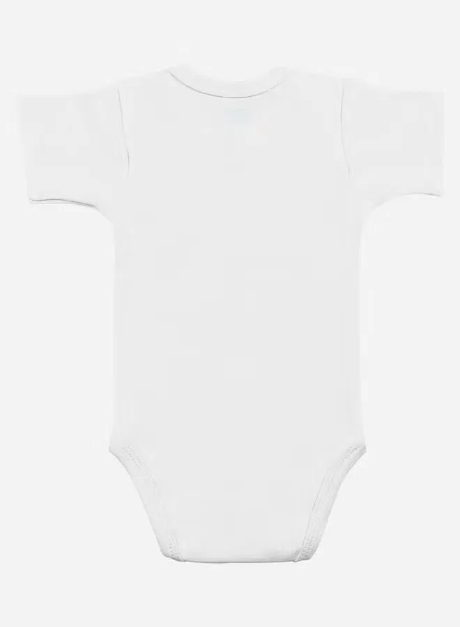 Боди-комбинезон с коротким рукавом, комплект из 6 штук, Babies Basic, белый — фото 3