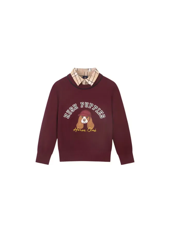 Свитшот с принтом Preppy Style Hush Puppies — фото 2
