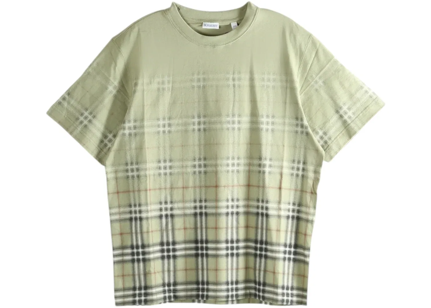 Мужская футболка с длинным рукавом Ryan Check Burberry, Glade Green IP Check