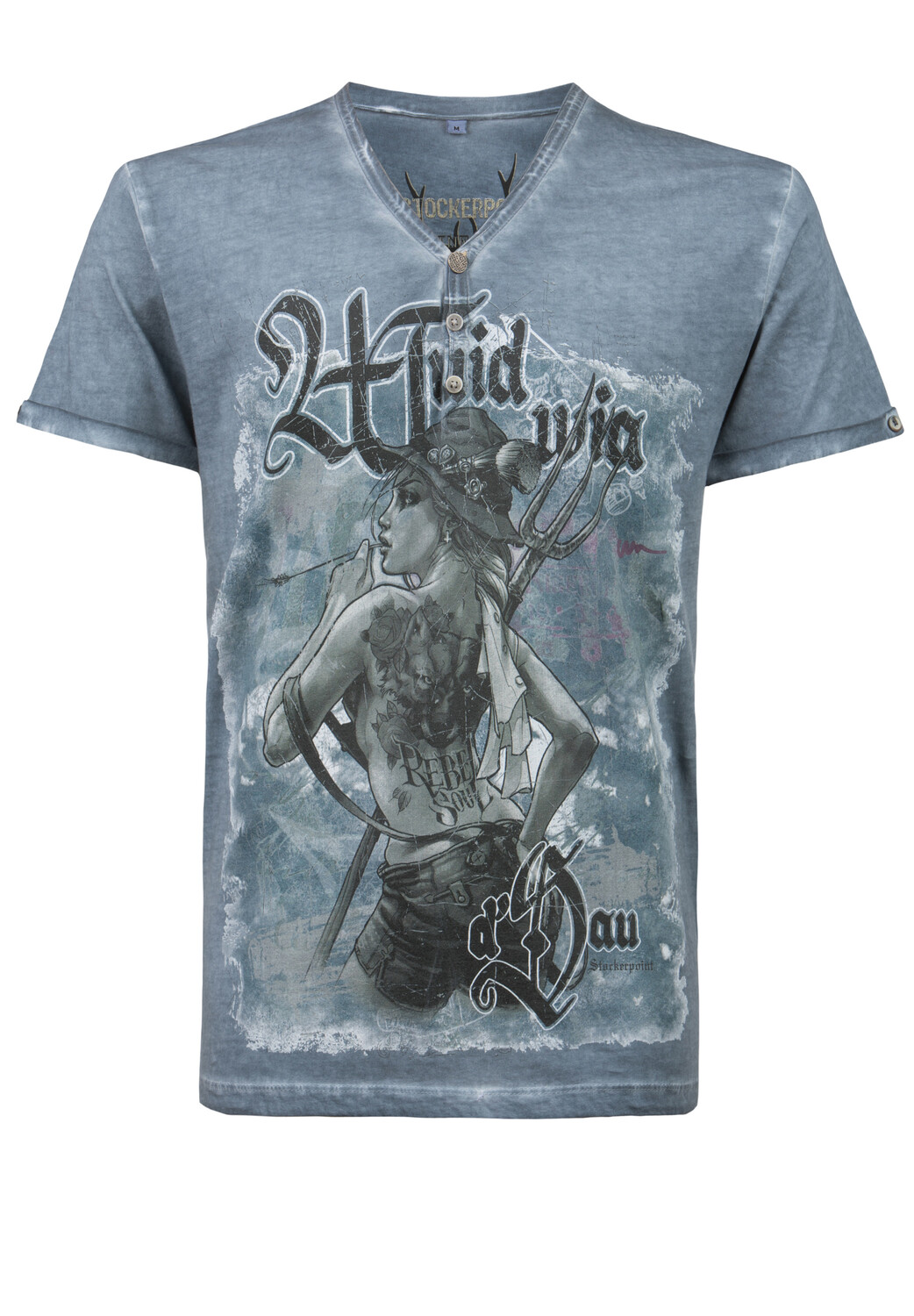 

Футболка Stockerpoint Rebel Soul, цвет rauchblau