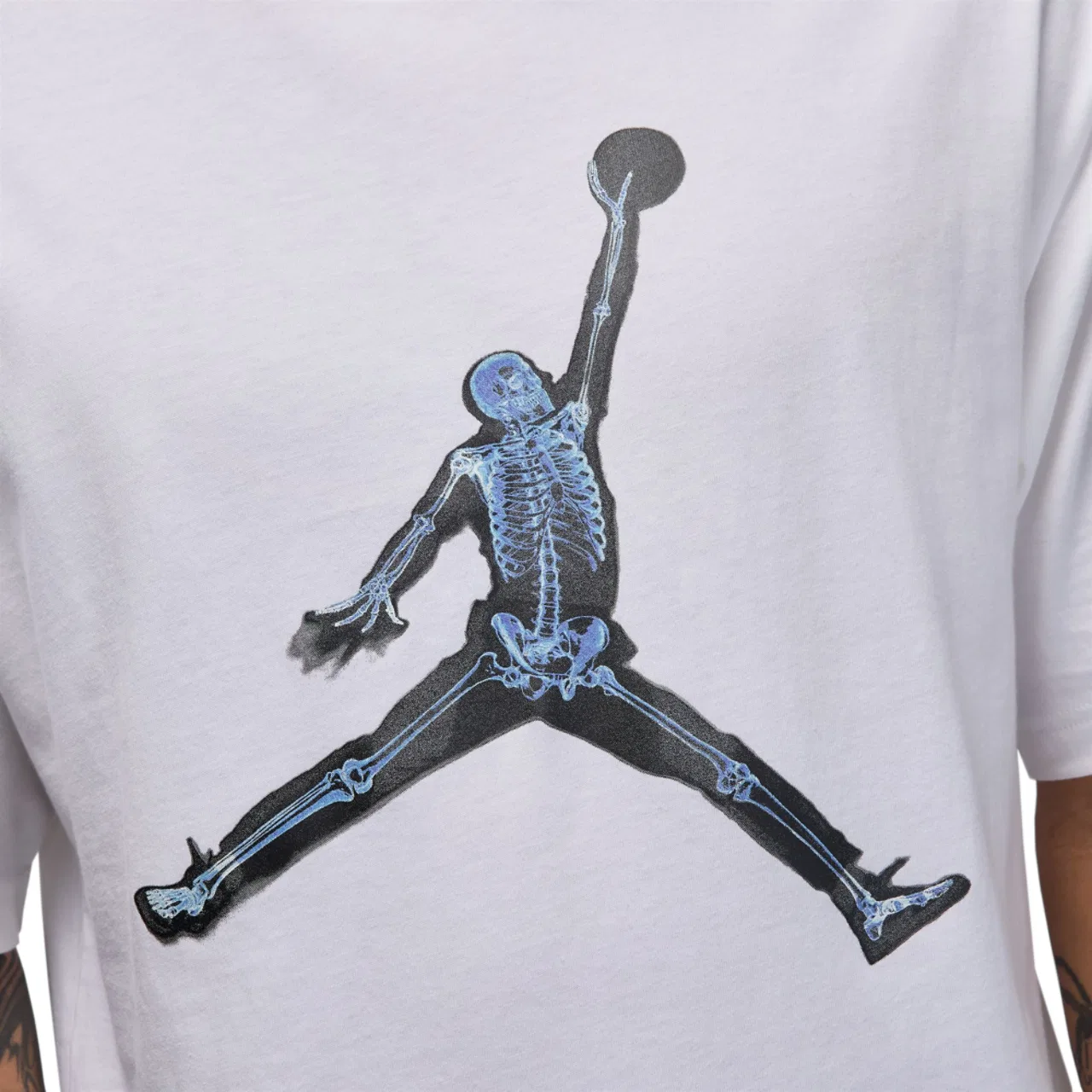 Футболка с коротким рукавом MJ NC Xray JM Jordan, черный/белый — фото 4