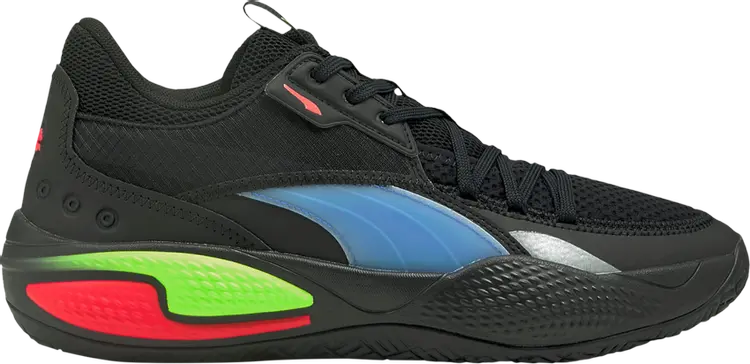 

Кроссовки Puma Court Rider Pop - Black, черный