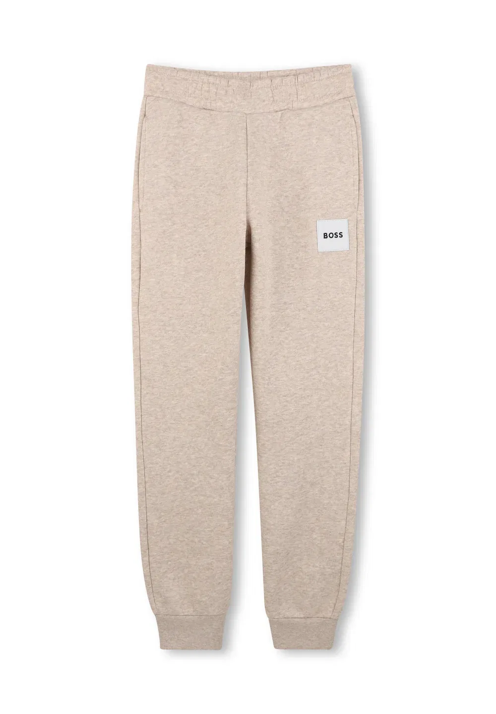 Детские и подростковые спортивные штаны - спортивные брюки Boss Kidswear, Off White Marl