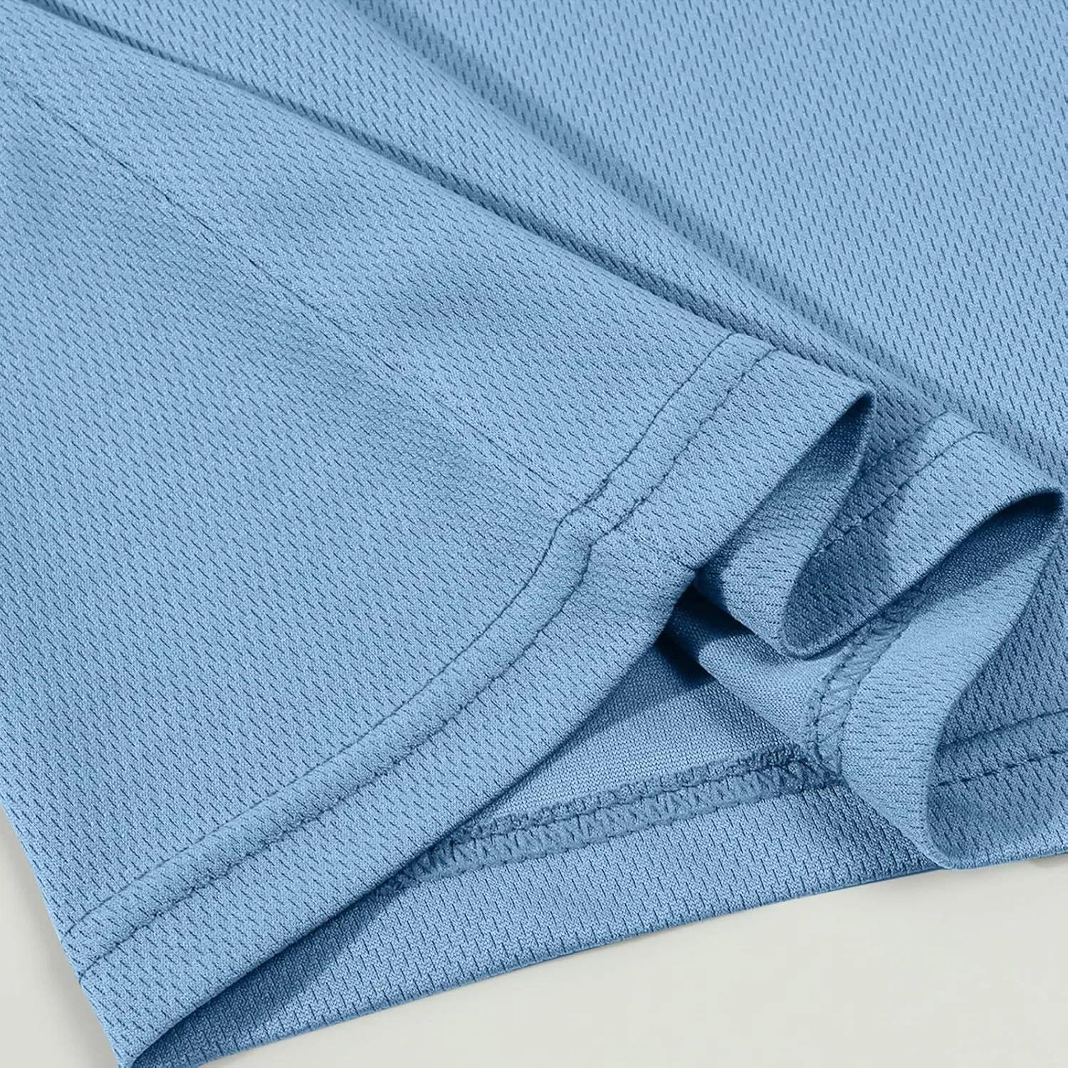 Мужская футболка UPF 50+ быстросохнущая, Light Blue — фото 4