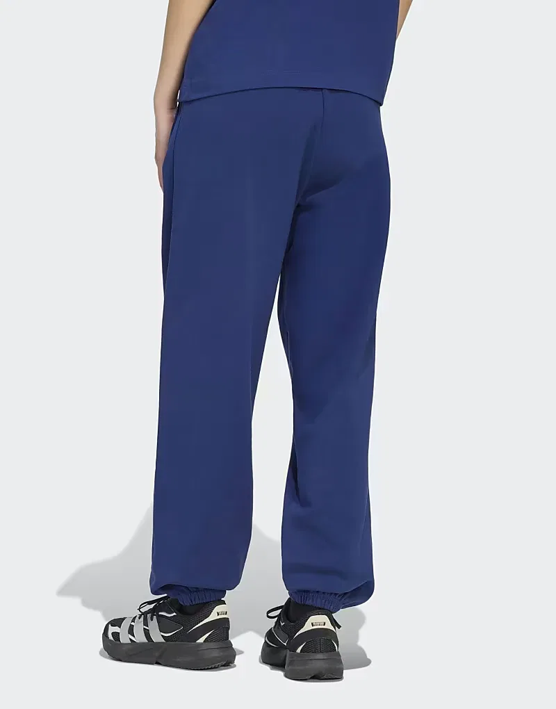 Брюки свободные с манжетами kit small logo Adidas Performance, темно-синий — фото 3