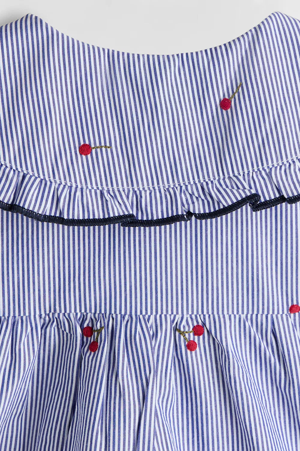 Комплект из двух предметов из хлопка H&M, Blau/Kirschen — фото 3