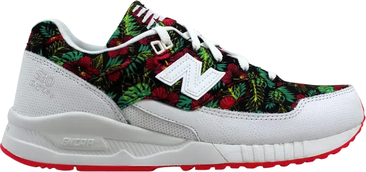 

Кроссовки New Balance Wmns 530 'White Floral', белый