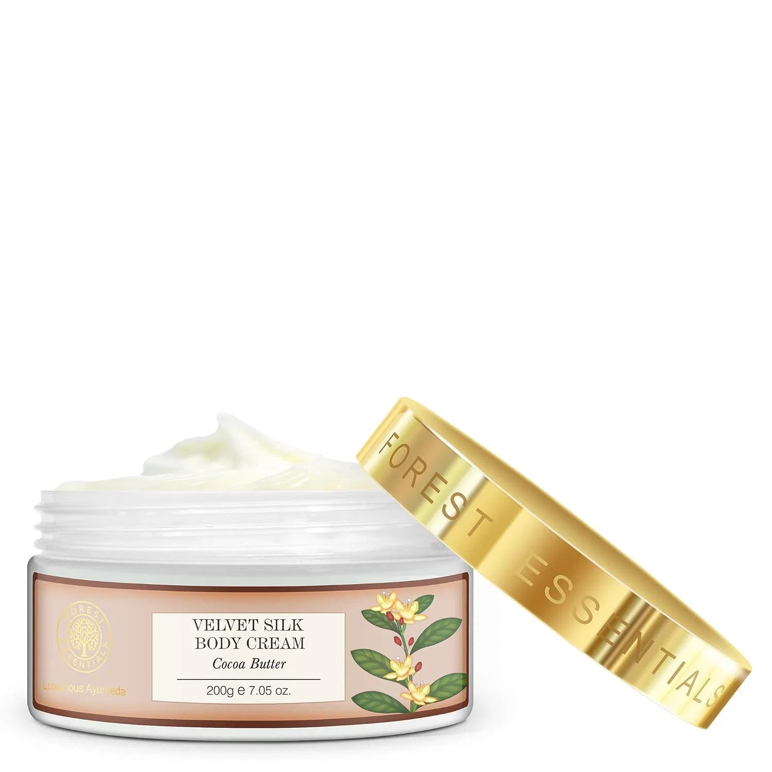 Крем для тела Cocoa Butter, Forest Essentials, 200 мл — фото 2
