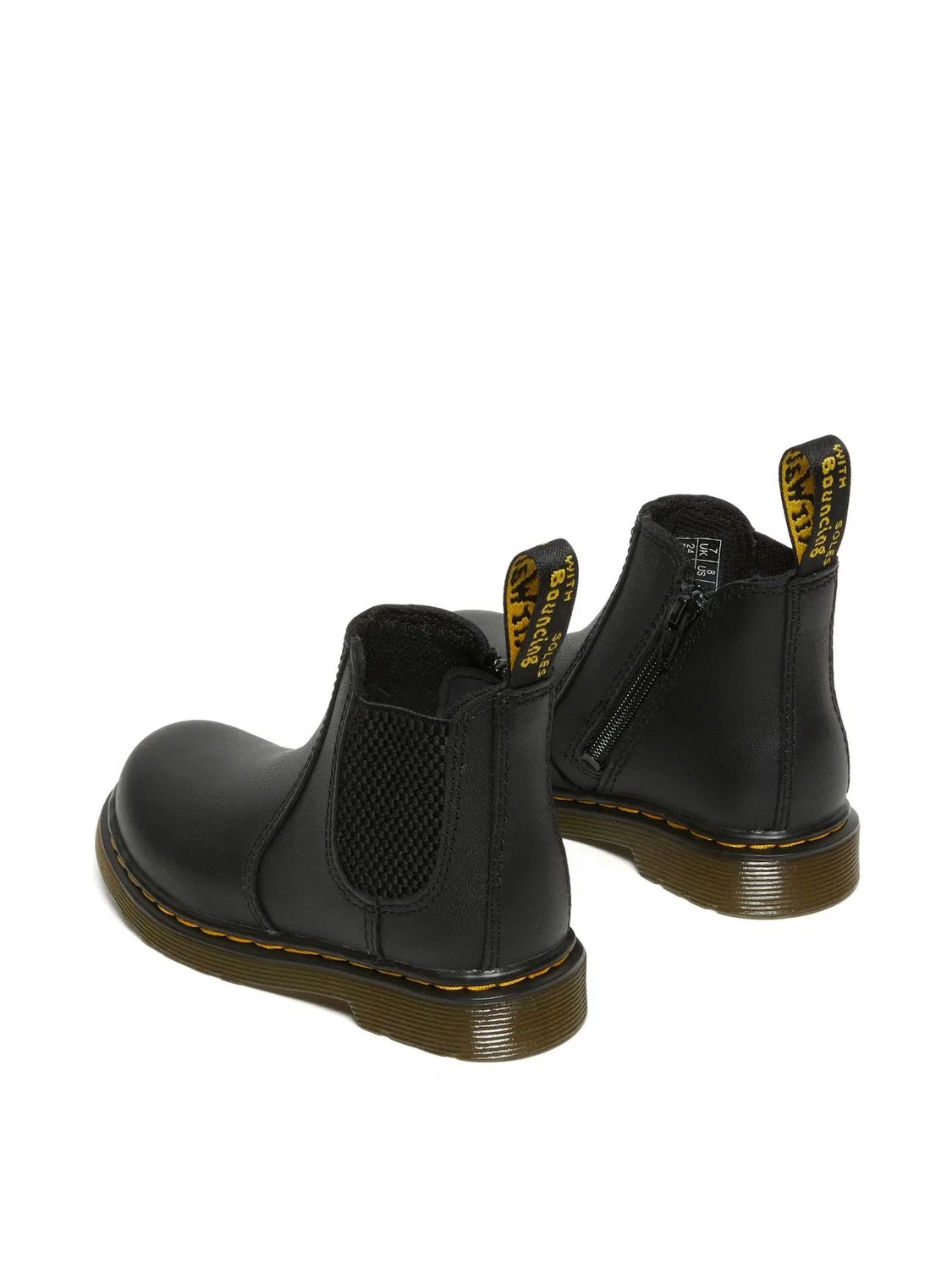 Ботинки Челси Dr. Martens 2976, детские, черные — фото 2