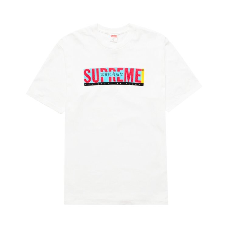 

Футболка Supreme All Over Tee 'White', белый