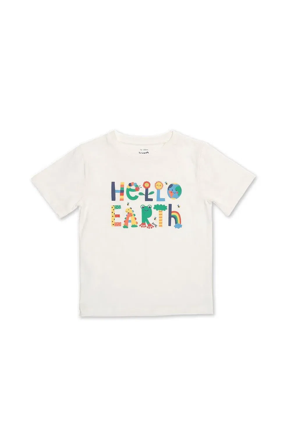 Футболка с принтом Hello Earth Kite, Cream