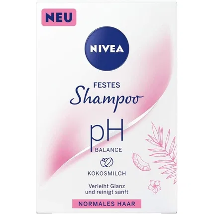 Твердый шампунь с балансом pH Nivea, 75 г