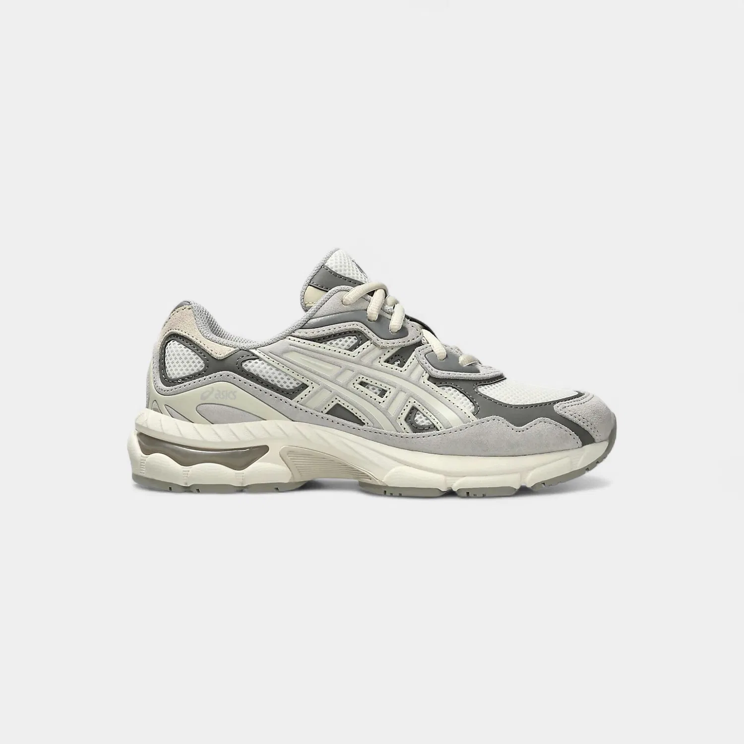 Детские кроссовки Asics Gel-NYC Cream Oyster Grey, Цвет Grau
