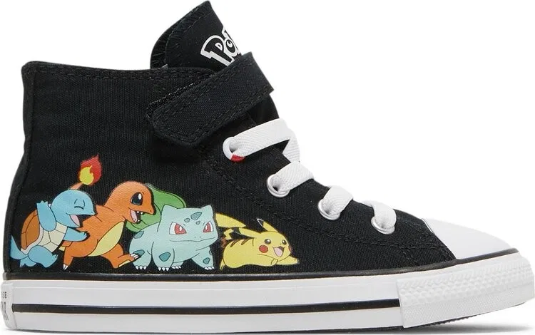 Кроссовки Converse Pokemon x Chuck Taylor All Star High TD First Partners, черный