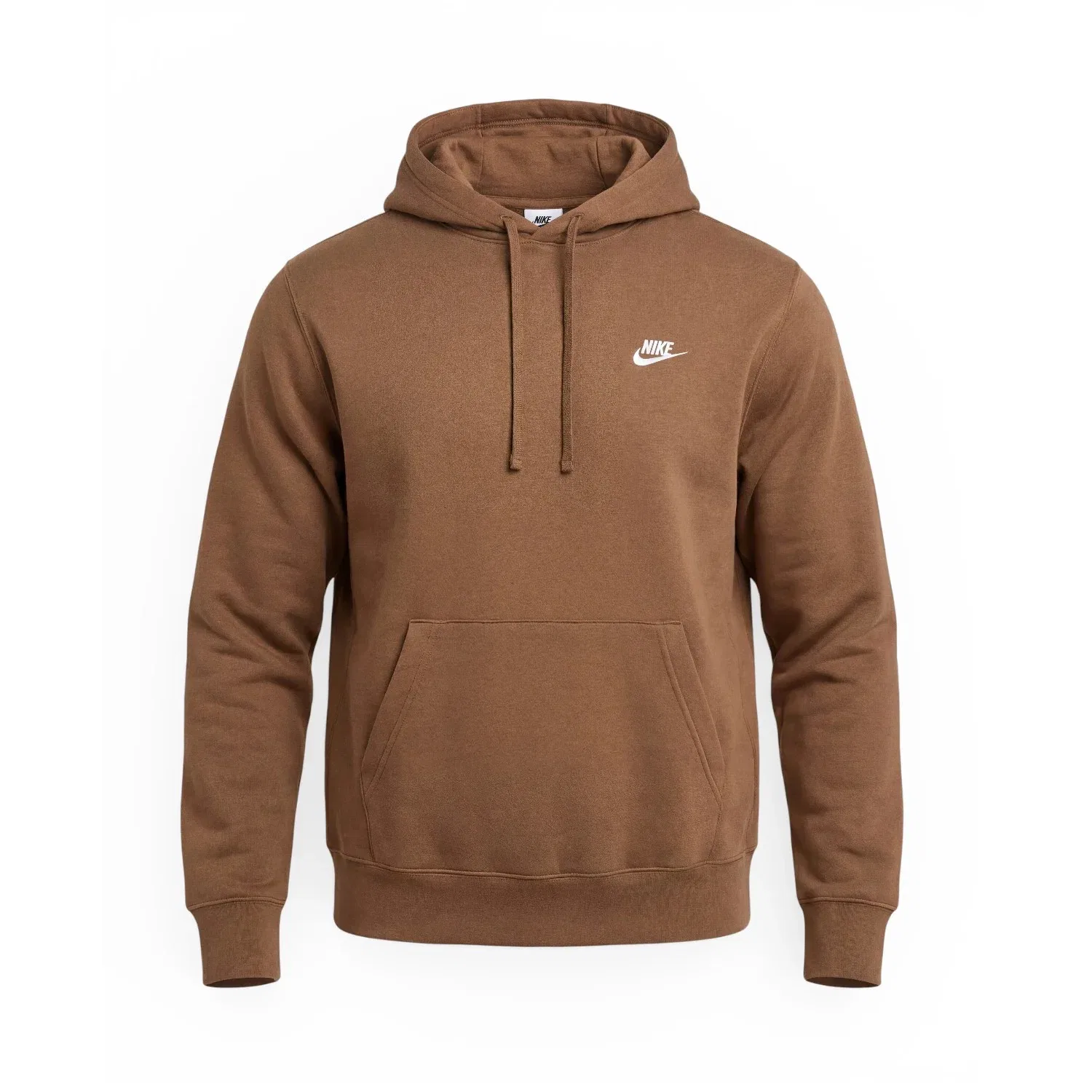 Худи с капюшоном, коричневый Nike