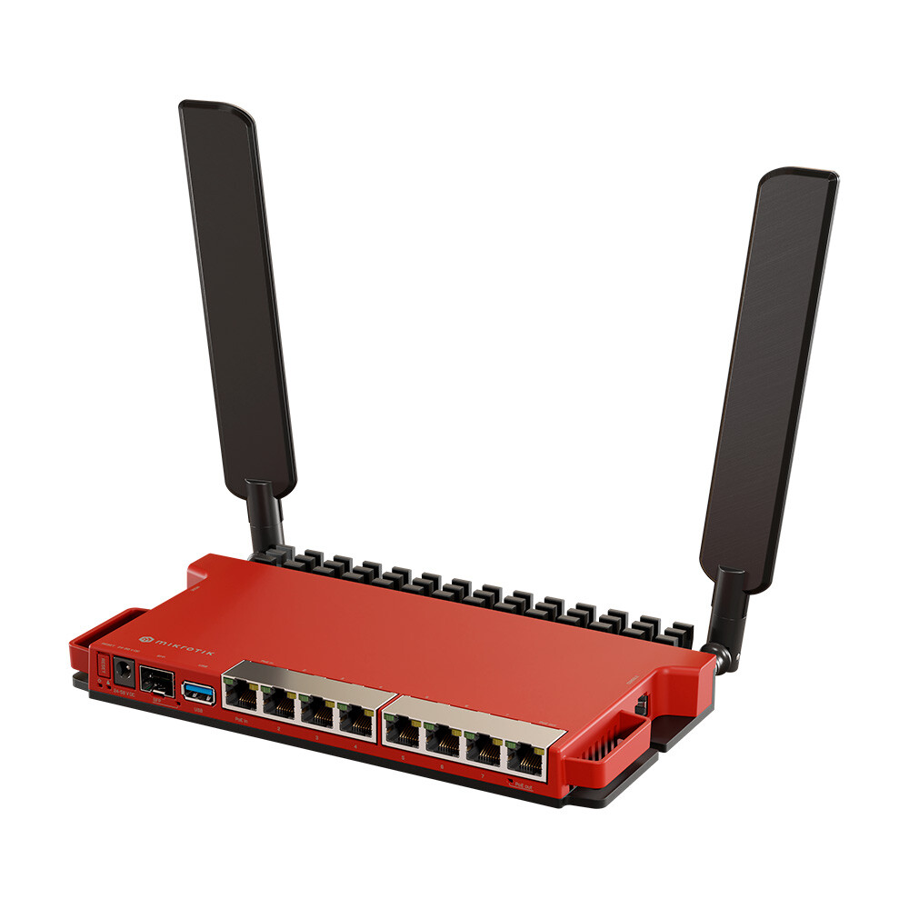 

Маршрутизатор MikroTik L009, L009UIGS-2HAXD-IN, красный