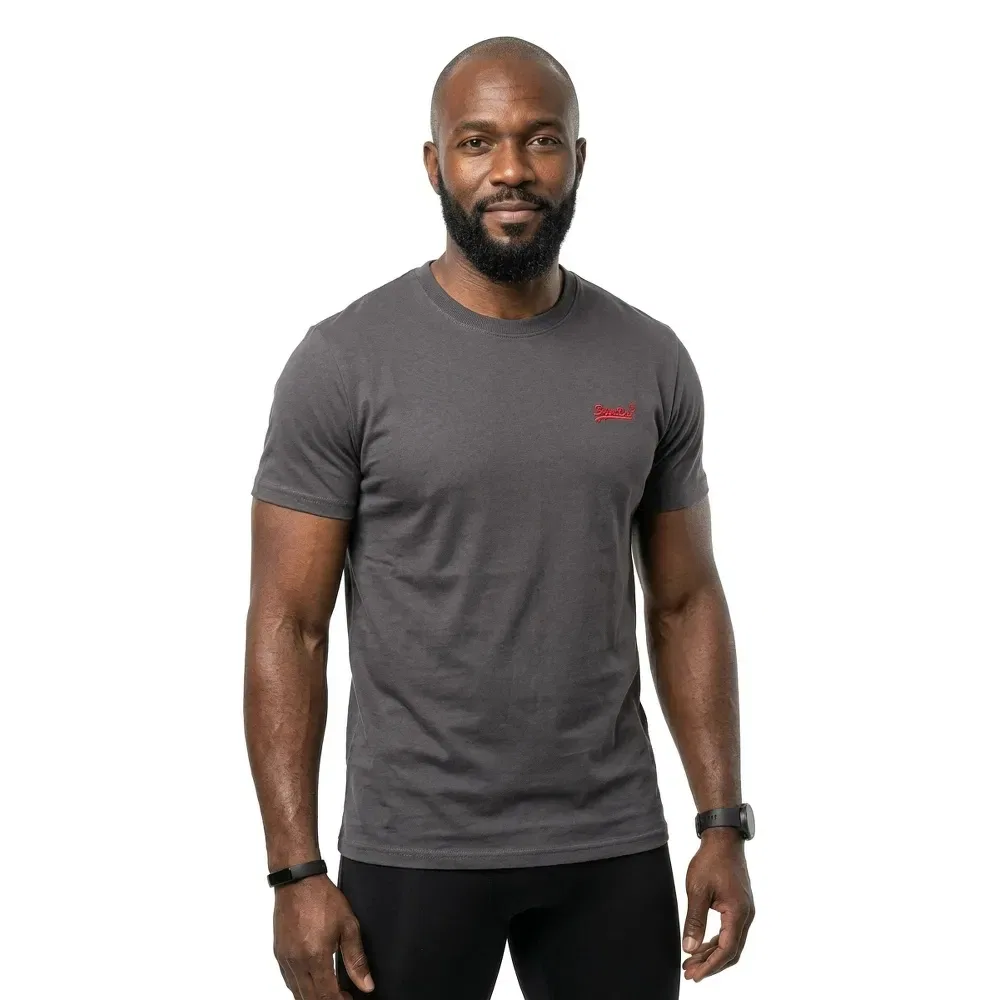 Футболка с коротким рукавом с вышивкой Vintage Logo Superdry, черный — фото 3