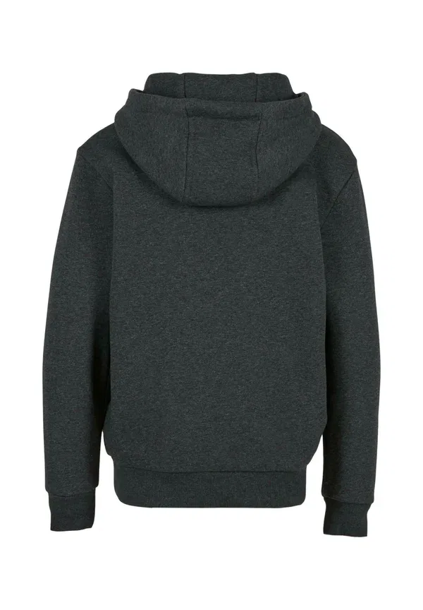 Худи свободного кроя Kids fluffy hoody Urban Classics, Charcoal — фото 4