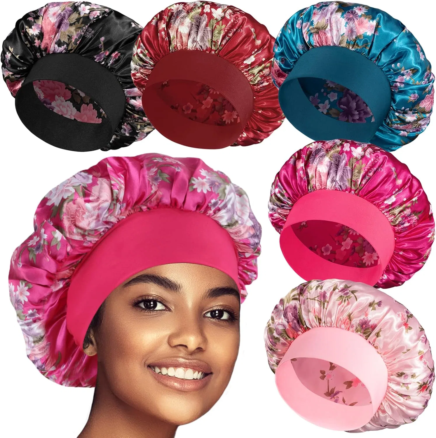 Шапочка для душа Satin Bonnet, PHILIGHTS, набор 5 шт, Use a