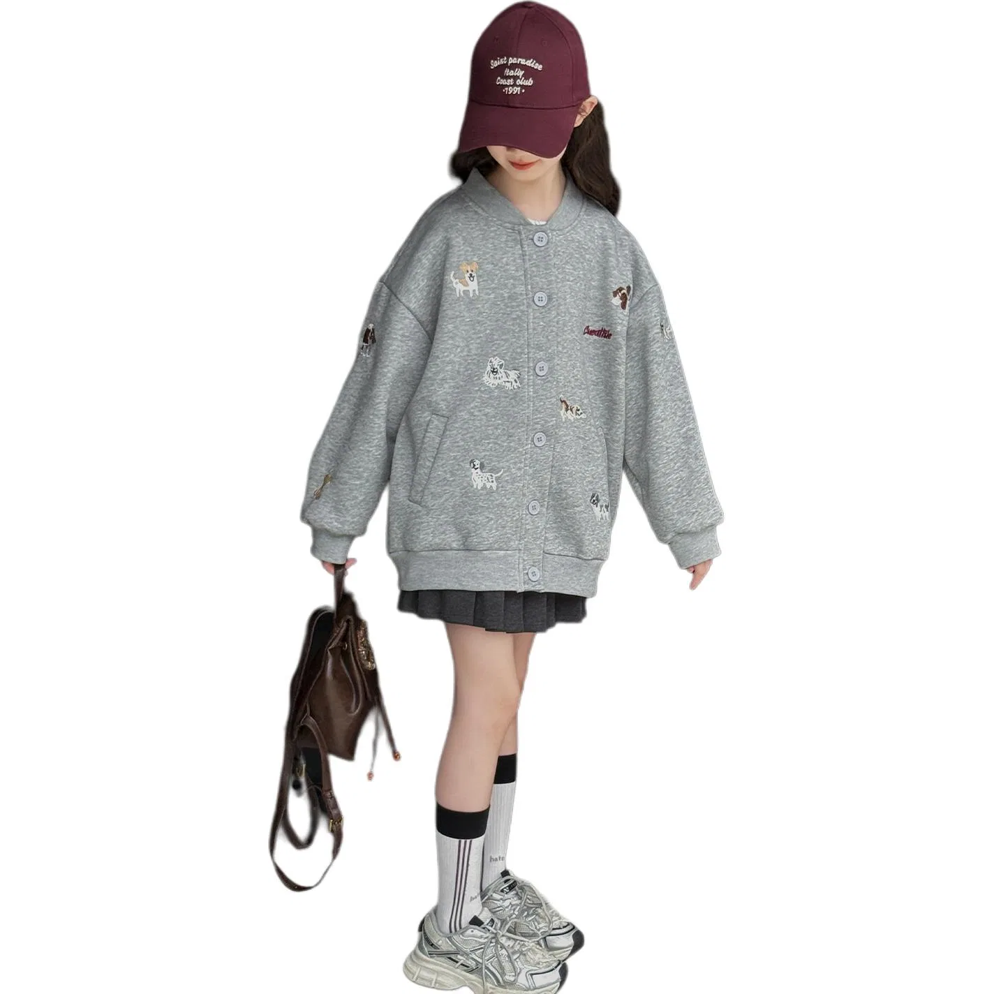 Детская бейсбольная куртка с воротником-поло, Baseball Collar Moderate, PLANDOO — фото 3