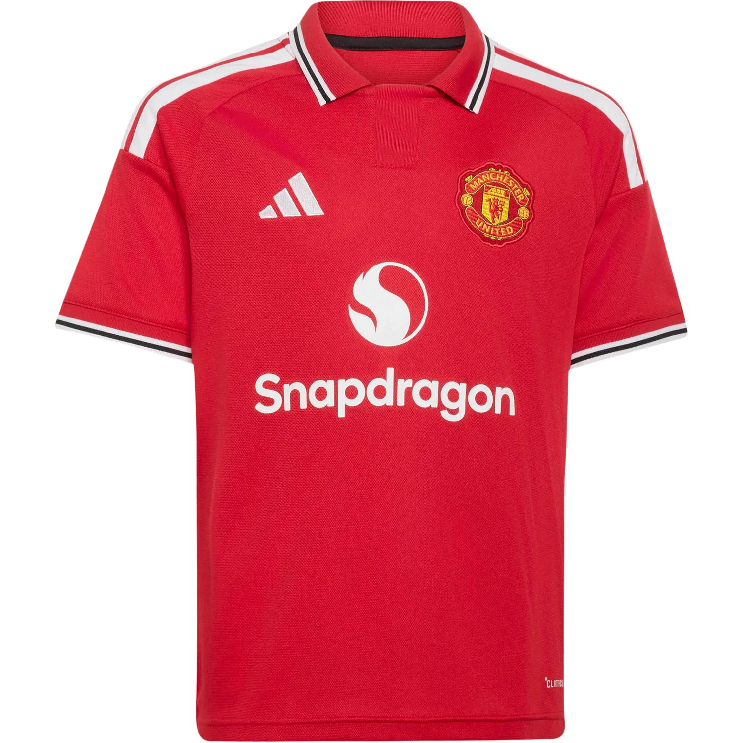 Детское поло с воротником Adidas, Red