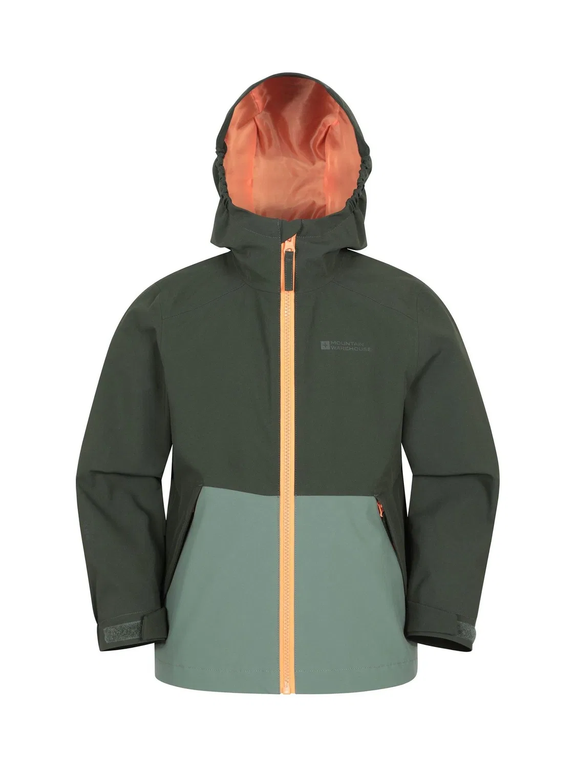 Куртка детская непромокаемая Rain Rover Mountain Warehouse, зеленый