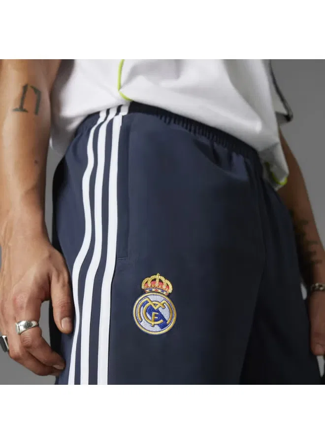 Брюки спортивные с логотипом Real Madrid Adidas