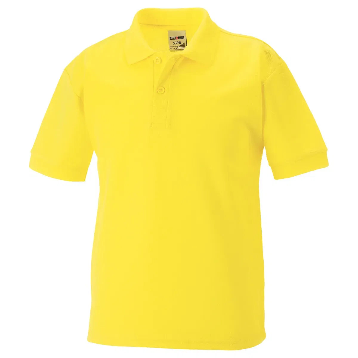 Комплект из 2 поло из пике с коротким рукавом Jerzees Schoolwear, Yellow — фото 2