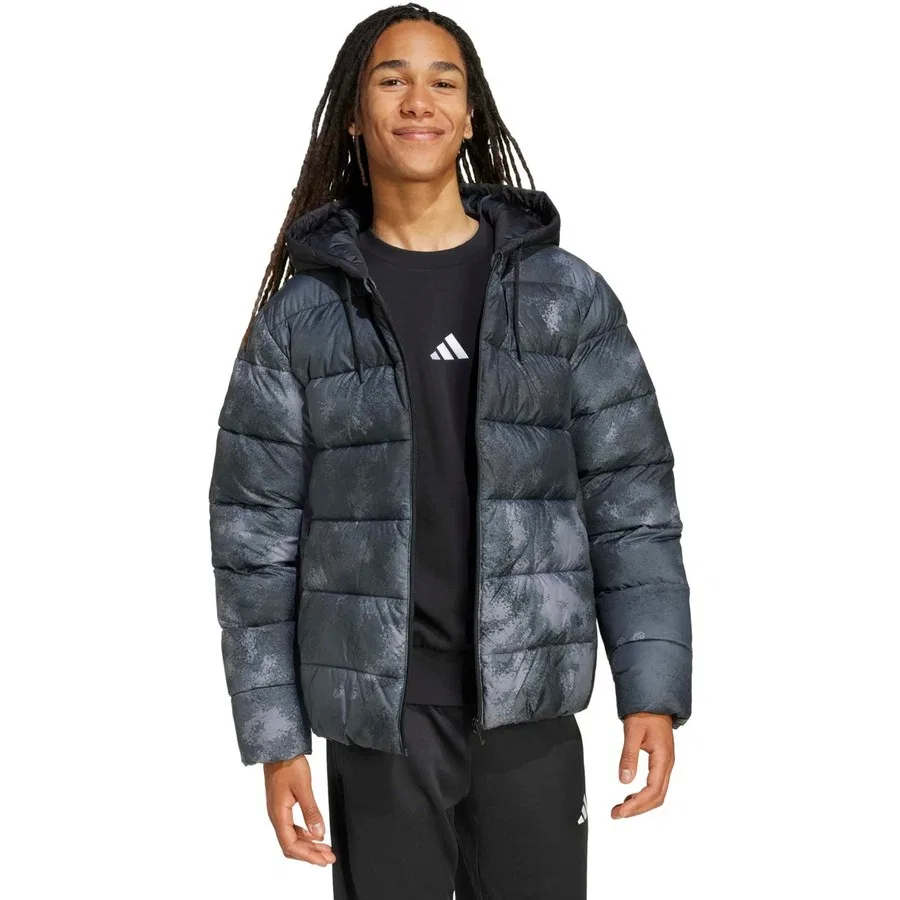 Мужская куртка с наполнителем Ess Sd Puf Hd J adidas, Черный — фото 3