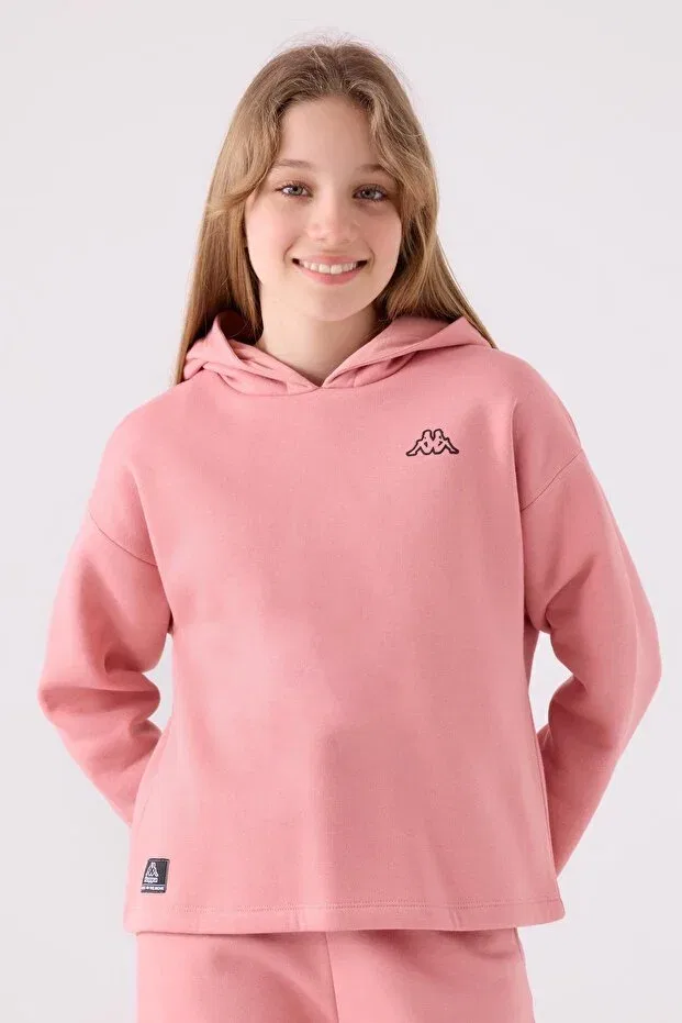 Детские свитшот для девочек хлопковый Delores Kappa, Pink
