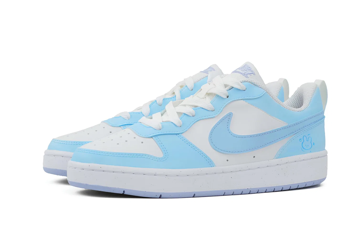 Кроссовки для скейтбординга Court Borough Kids, Nike, Blue — фото 3